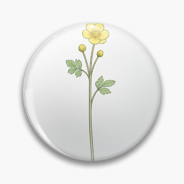 Item preview, buttercup flowers designed and sold by Side Quest Co..