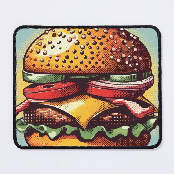 Aperçu de l'œuvre Cheeseburger Art 4 créée et vendue par Art School Dropout.