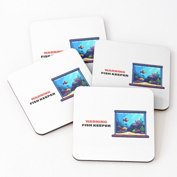 Item preview, Warning Fish Keeper designed and sold by DragonwingPixel.