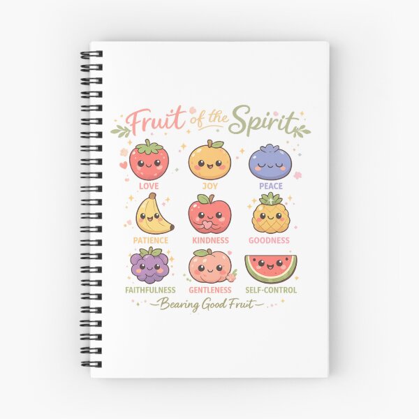 Item preview, Fruit of the Spirit Cute Christian Design – Galatians 5:22-23 Bible Verse Design | Bearing Good Fruit Faith Gift designed and sold by SoulThread Studio.