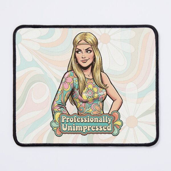 Item preview, Professionally Unimpressed designed and sold by Vintage Sass Society.