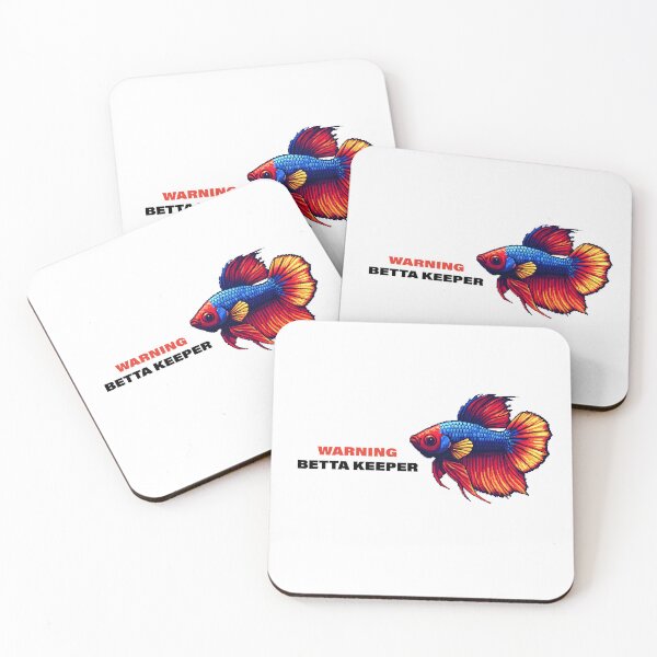 Item preview, Advertencia para los cuidadores de bettas designed and sold by DragonwingPixel.
