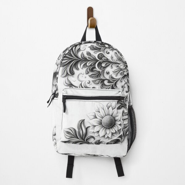Item preview, Monochrome Floral Mandala designed and sold by samuel2025.