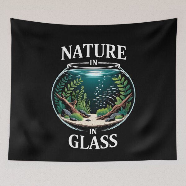 Item preview, Nature In Glass Aquascaping World designed and sold by MooonTees.