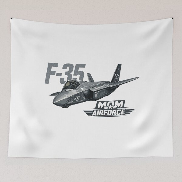 Item preview, Airforce mom Flying F 35 designed and sold by Combat Skies.