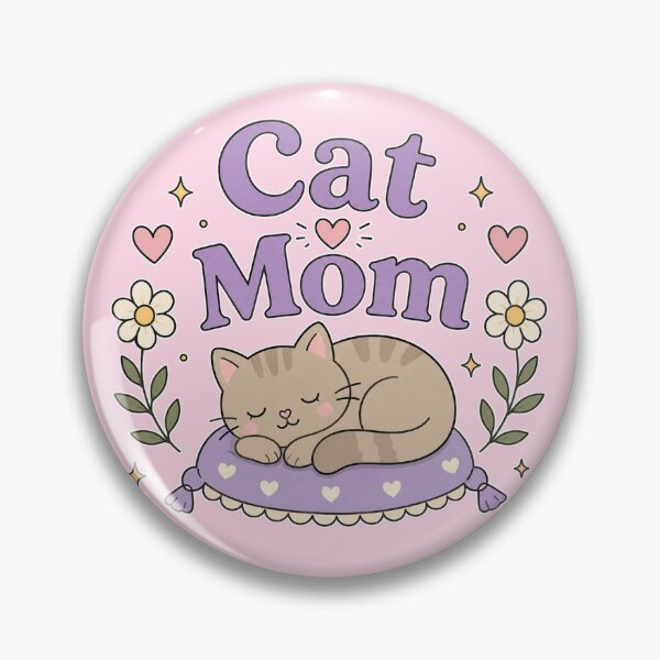 Item preview, Cat Mom Cute Cat Lover Design | Sleeping Kitty Lover Gift for Proud Cat Moms designed and sold by TheStephanieRome.
