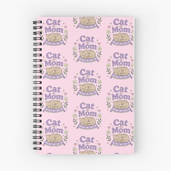 Item preview, Cat Mom Cute Cat Lover Design | Sleeping Kitty Lover Gift for Proud Cat Moms designed and sold by TheStephanieRome.