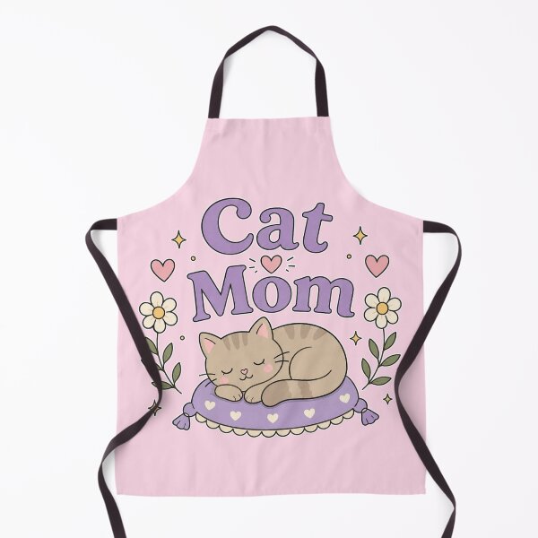 Item preview, Cat Mom Cute Cat Lover Design | Sleeping Kitty Lover Gift for Proud Cat Moms designed and sold by TheStephanieRome.