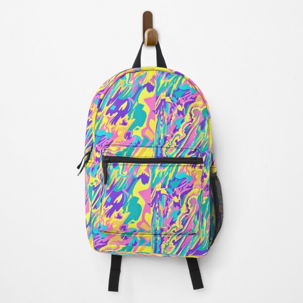 Item preview, Bright chaotic hand drawn abstract tie dye design designed and sold by Candleink.