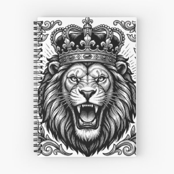 Item preview, Lion King T-Shirt | Crowned Lion Vector Art | Luxury Wildlife Graphic designed and sold by Faisal  Shah.