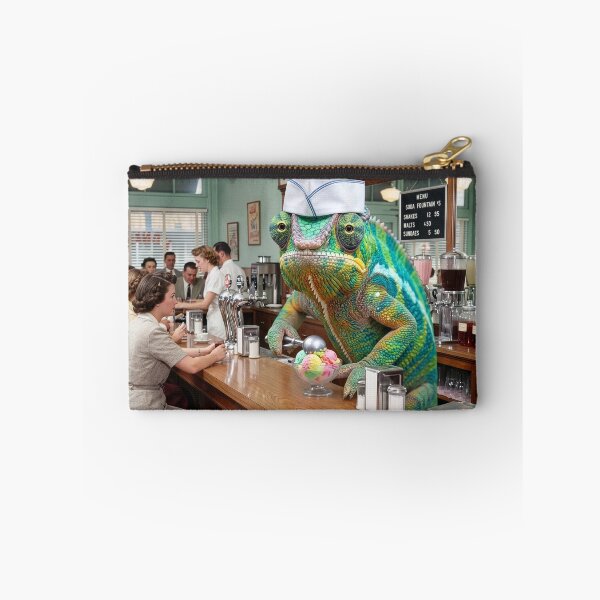 Item preview, Chameleon Soda Jerk Makes an Artisanal Sundae designed and sold by Tridentulus.