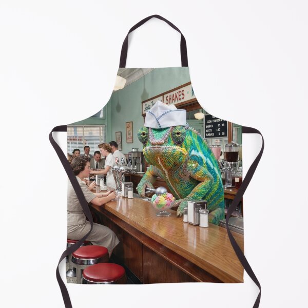 Item preview, Chameleon Soda Jerk Makes an Artisanal Sundae designed and sold by Tridentulus.