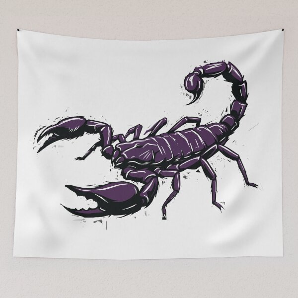 Item preview, Dark Purple Scorpion designed and sold by BHP Studio.