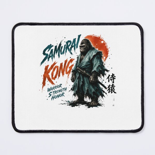 Item preview, Samurai Kong Warrior Strength Honor Japanese Warrior designed and sold by RetroMini2026.