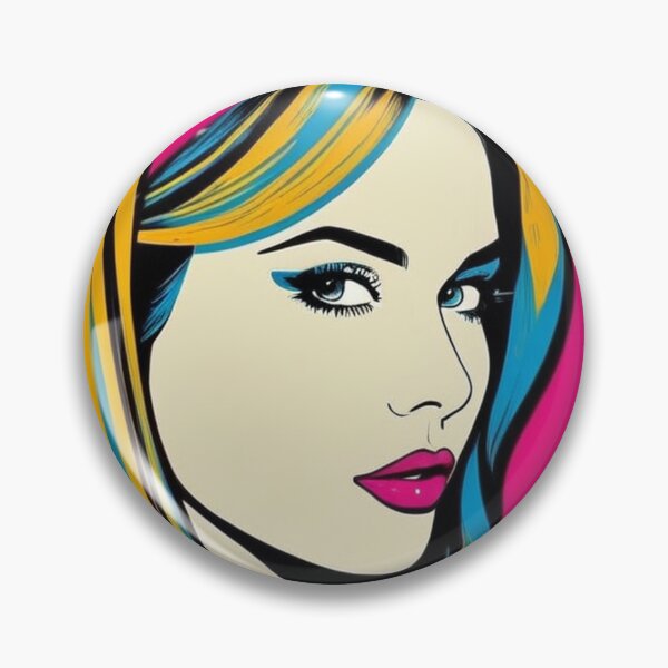 Artikelvorschau, Art - Pop Art Portrait, 1960s Glamorous Aesthetic entworfen und verkauft von Beat-It.