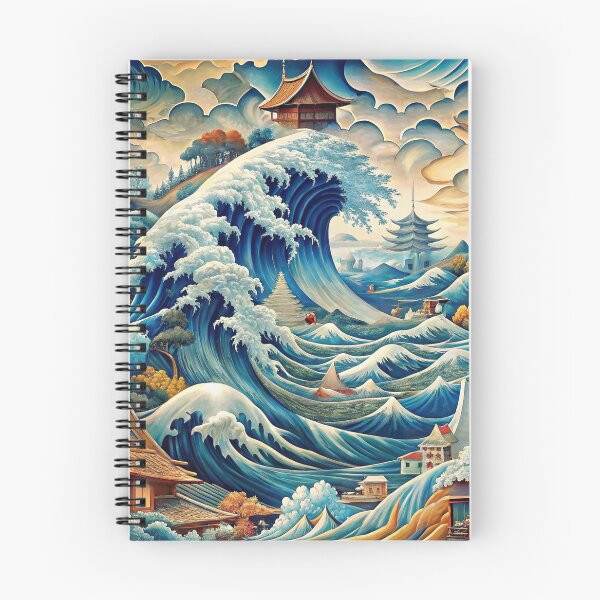 Item preview, Great Wave Mural designed and sold by HolyWon.
