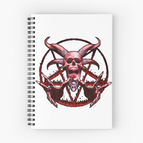 Item preview, Red Demonic Skull with Pentagram Design  designed and sold by Lilith.3x313 Vault.