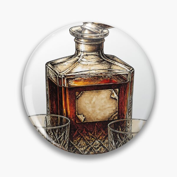 Item preview, Decanted & Unlabelled Vintage Whisky Tee designed and sold by PlanningPress.