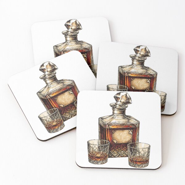 Item preview, Decanted & Unlabelled Vintage Whisky Tee designed and sold by PlanningPress.