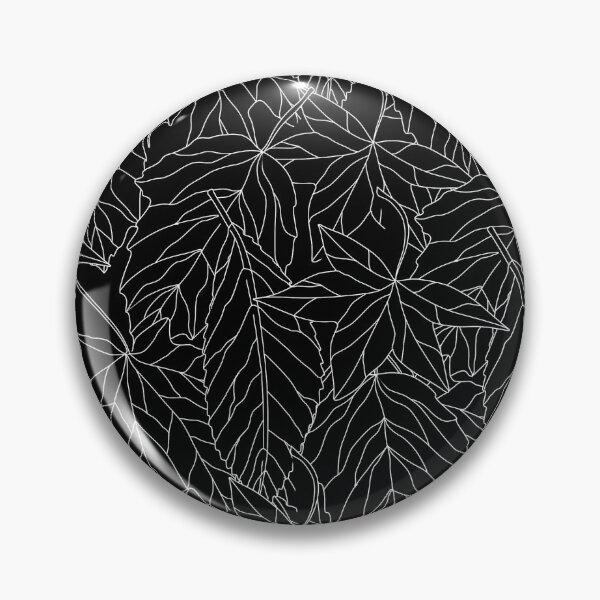 Item preview, Dark Leaf Pattern Minimalist designed and sold by snoograpes.