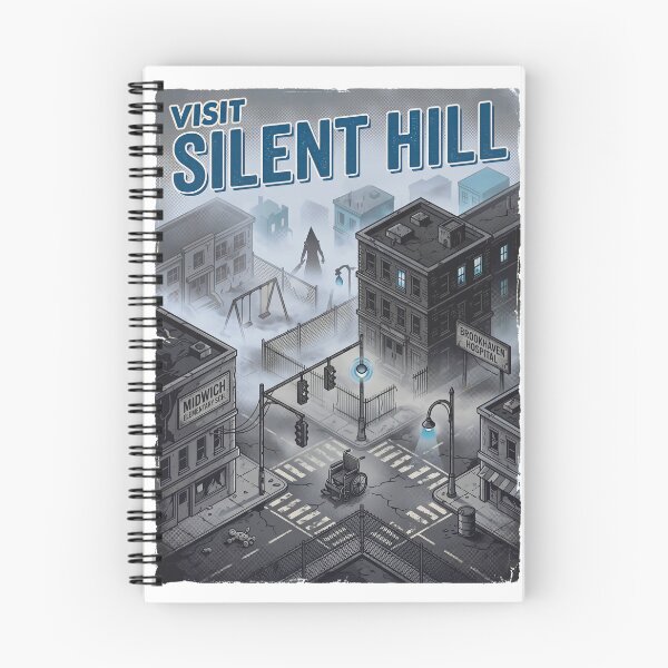 Item preview, SILENT HILL — THE FOGGY TOWN designed and sold by AtlasofLegends.