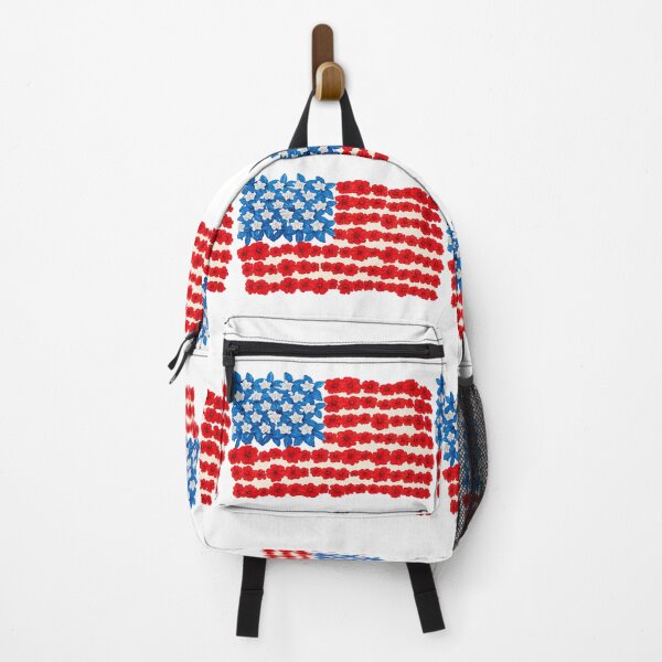 Item preview, Floral American Flag | Red White Blue Wildflower Design designed and sold by littlestore.
