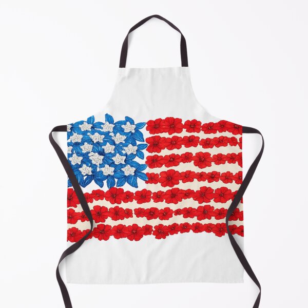Item preview, Floral American Flag | Red White Blue Wildflower Design designed and sold by littlestore.