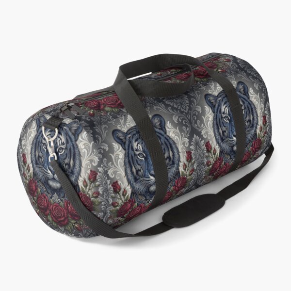Item preview, Blue Tiger, Roses & Damask designed and sold by DesignsByPrnces.