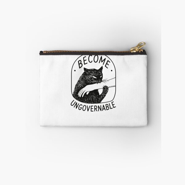 Item preview, Become Ungovernable Black Cat Anarchy Rebellious Independent Feline Lover designed and sold by RetroMini2026.