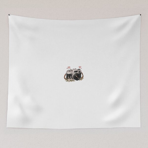 Item preview, Cute Vintage Camera Sticker | Retro Floral Photography Aesthetic designed and sold by PopStickerLab22.