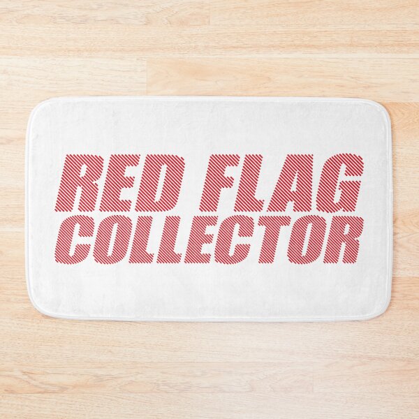 Item preview, Illustration with word red flag collector designed and sold by RizikCat.