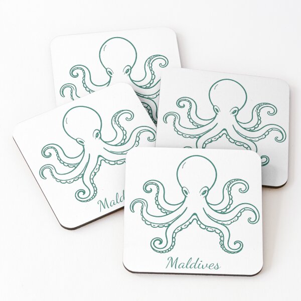 Item preview, Octopus, Maldives designed and sold by CuratorMv.