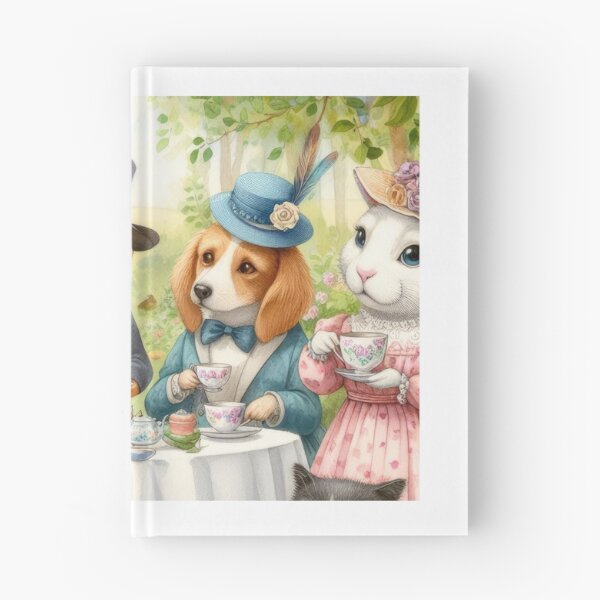 Item preview, Tea Party of Cute Animals designed and sold by Art School Dropout.