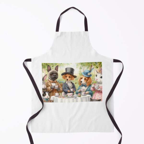 Item preview, Tea Party of Cute Animals designed and sold by Art School Dropout.