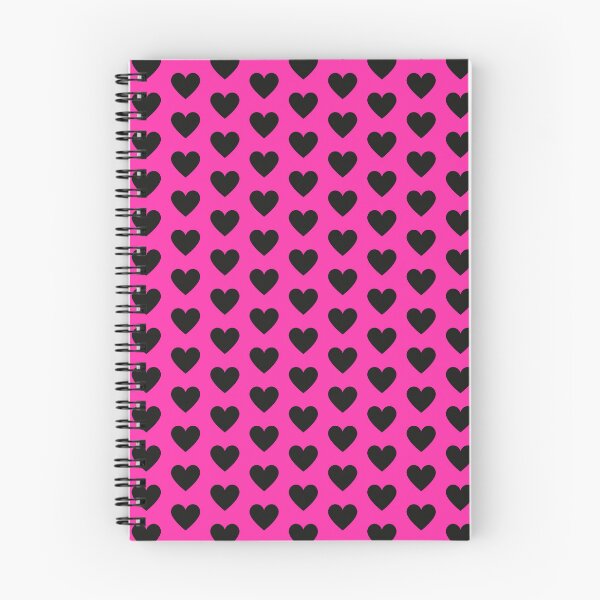 Item preview, Black Heart Neon Pink background designed and sold by GemsAnatomy.