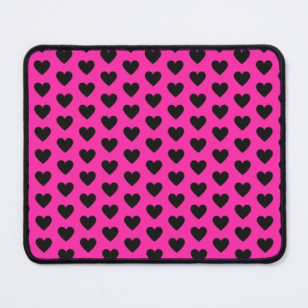 Item preview, Black Heart Neon Pink background designed and sold by GemsAnatomy.