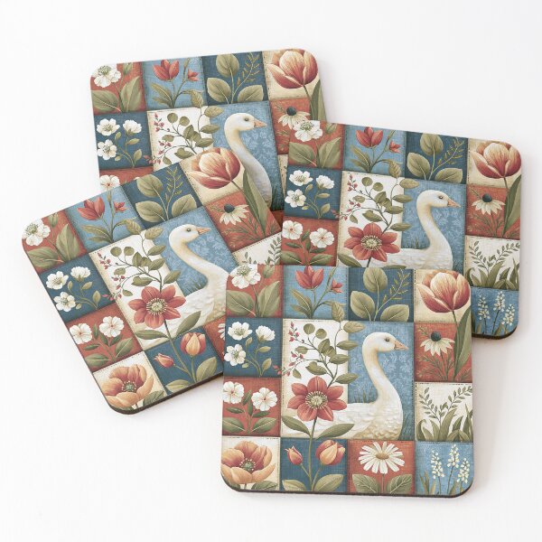 Item preview, Goose delicate florals designed and sold by scicilysimonee.