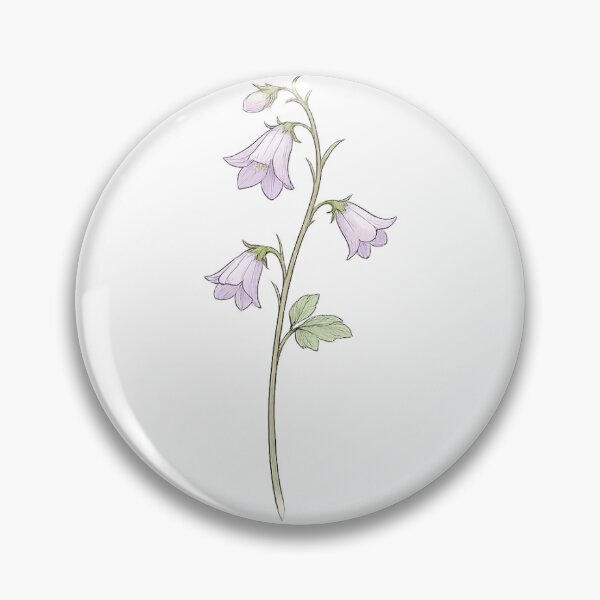 Item preview, Delicate bellflower designed and sold by Side Quest Co..