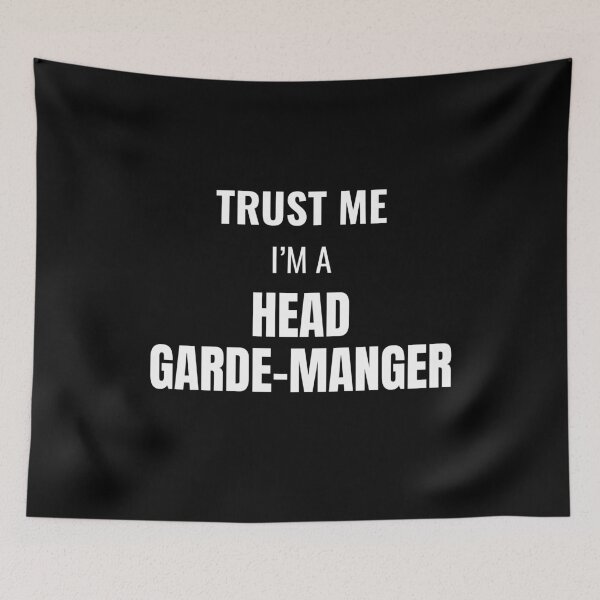 Item preview, Trust Me I'm a Head Garde-Manger (White) designed and sold by ShipCrewNation.