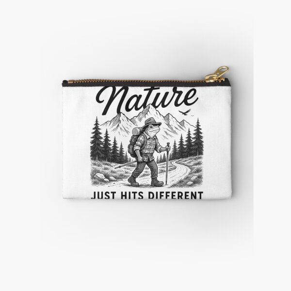 Item preview, Hiking Frog Nature Adventure Forest designed and sold by Gabe1983.