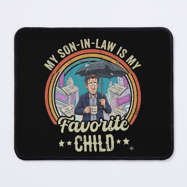 Item preview, Funny Sarcastic Son-in-Law Gift Vintage Cartoon Art designed and sold by DanniJordan.