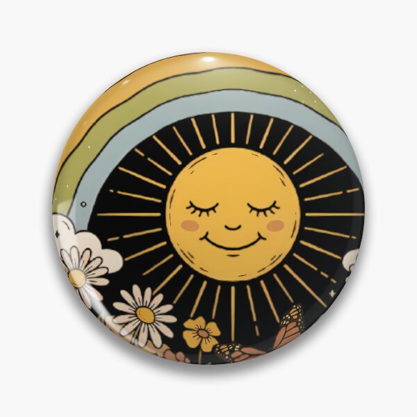 Item preview, Be Kind To Your Mind Rainbow Sun designed and sold by Linework Studio.