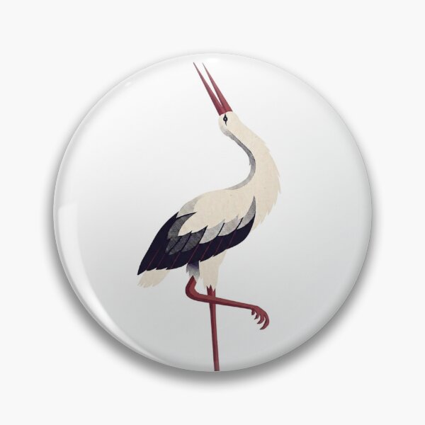 Item preview, stork designed and sold by BABAimo.