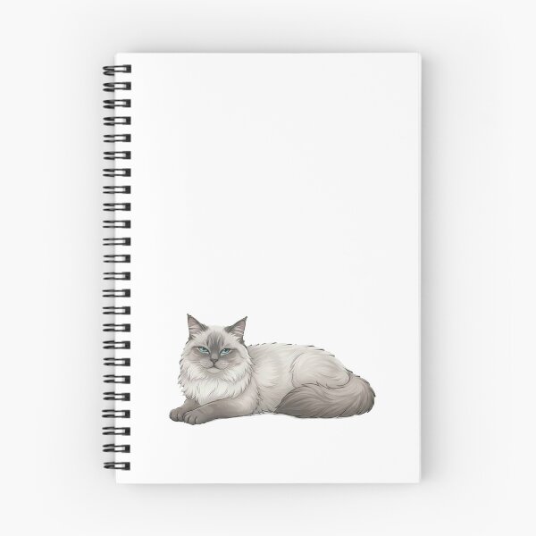 Item preview, Ragdoll Cat Collection #08 – Calm Guardian Pose designed and sold by Quiet Joy Studio.