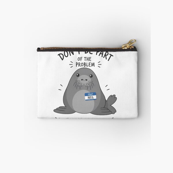 Item preview, Don't Be Part of Problem Be The Whole Problem Funny Seal Art designed and sold by VGAfanatic.