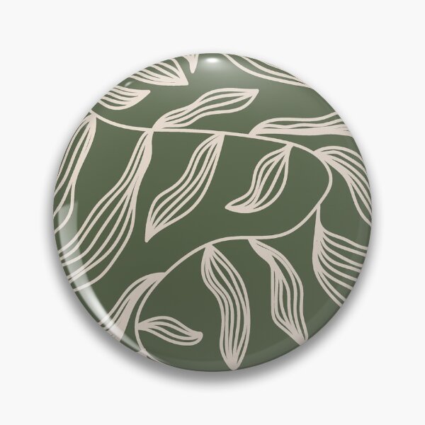 Item preview, Sage Green Leaf Pattern designed and sold by snoograpes.