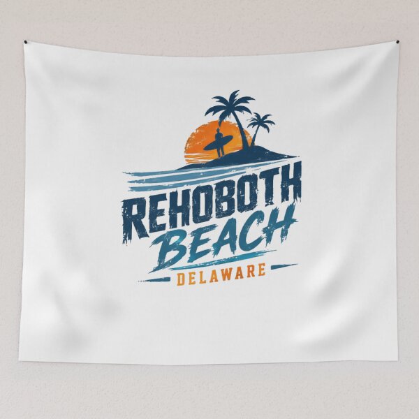 Item preview, Rehoboth Beach Delaware Surfing Ocean Vacation Travel designed and sold by RetroMini2026.
