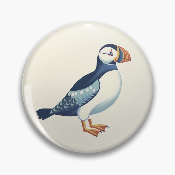 Item preview, Scandinavian Folk Art, Atlantic Puffin designed and sold by xiao xuans.