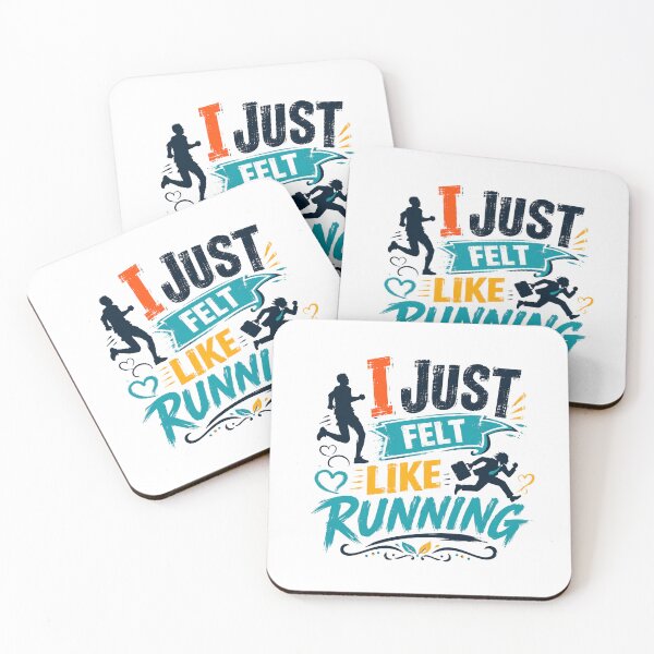 Item preview, I Just Felt Like Running Runner Marathon Jogger designed and sold by RetroMini2026.
