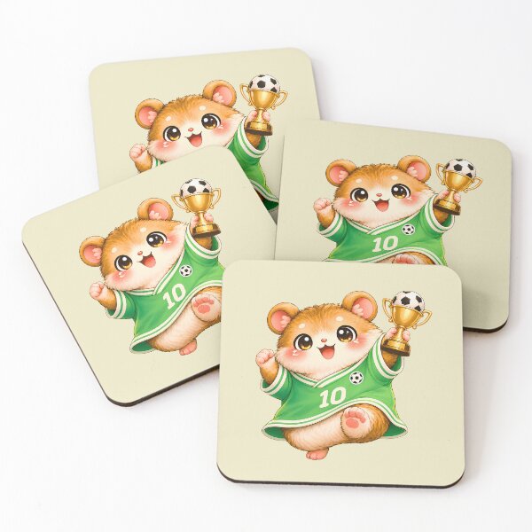 Item preview, Victory Dance Hamster ?⚽ Cute Football Champion Design designed and sold by Pick'n Quick.
